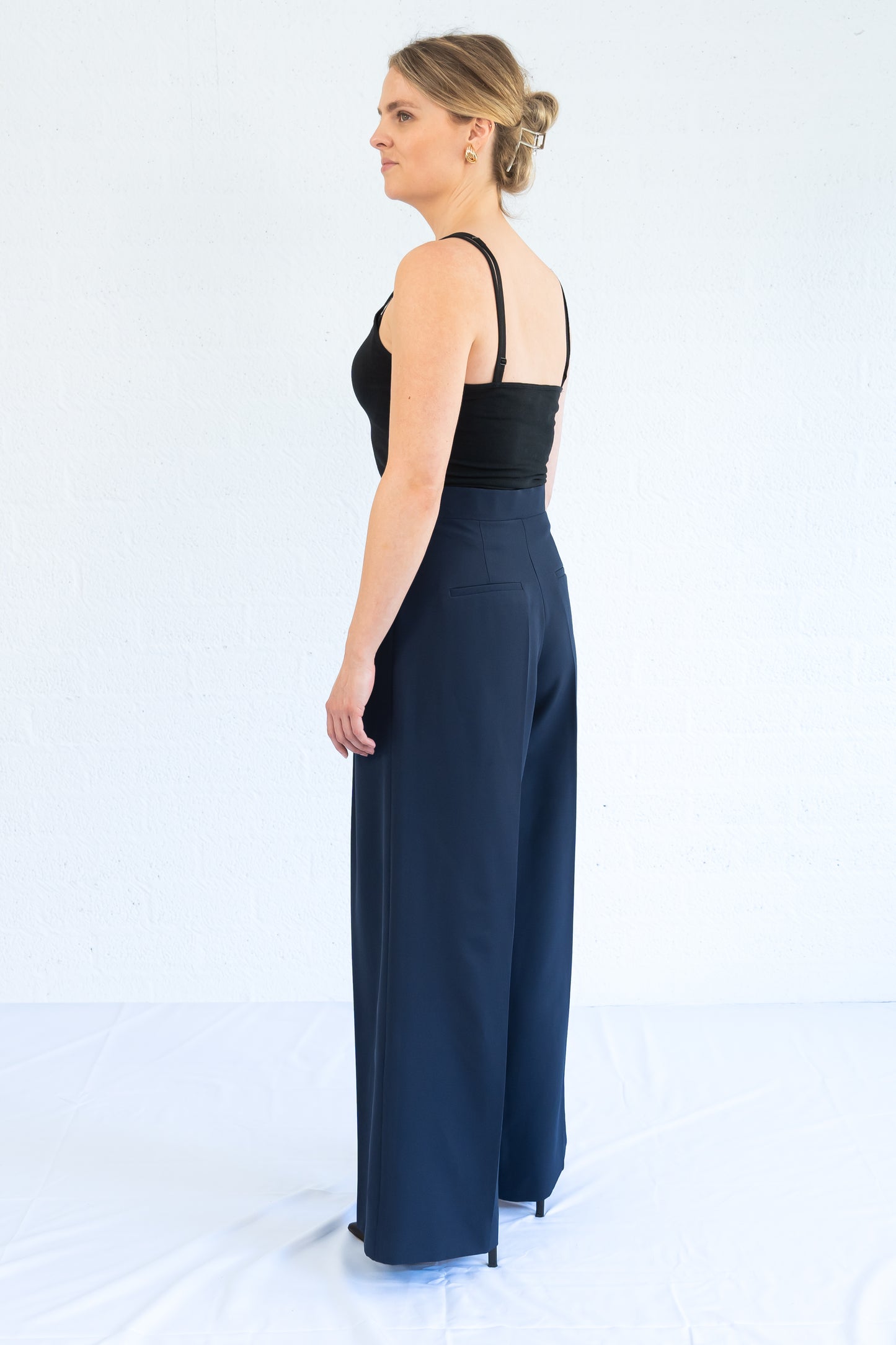 Broek met wijde pijpen