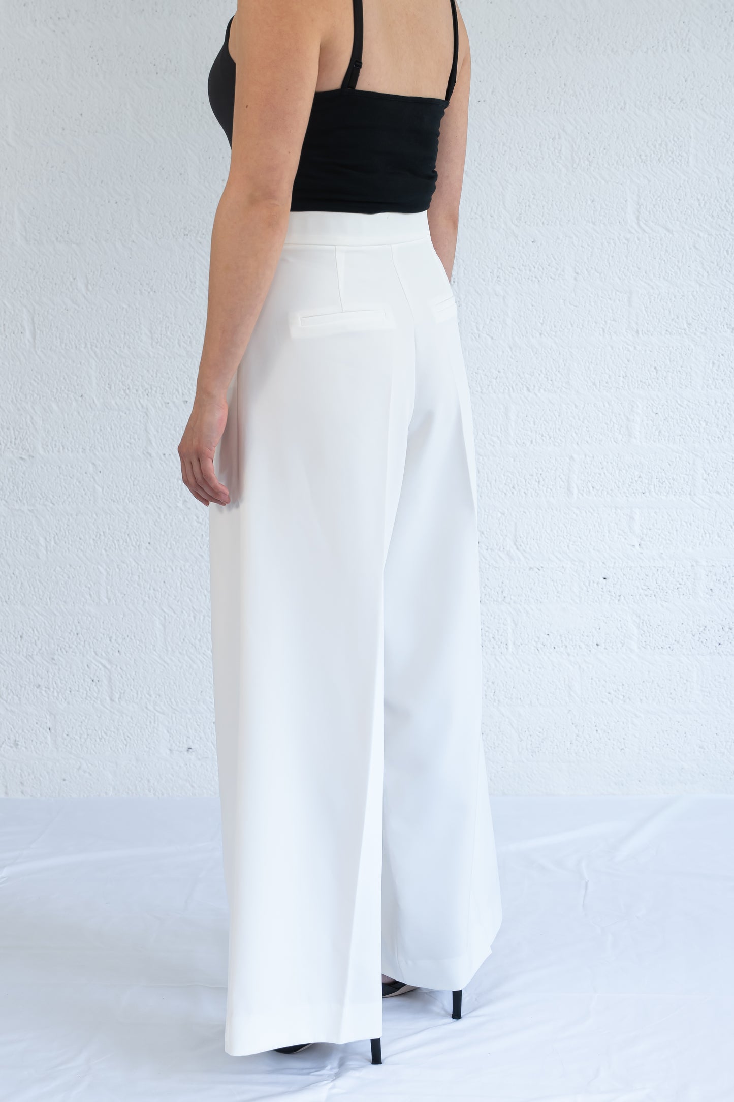 Broek met wijde pijpen